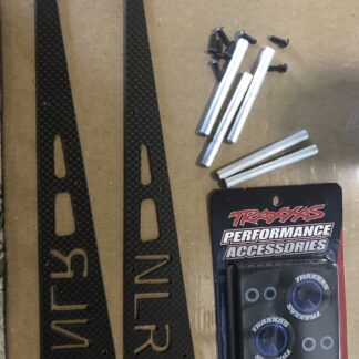 Carbon Fiber Slash Ladder Style Wheelie Bar