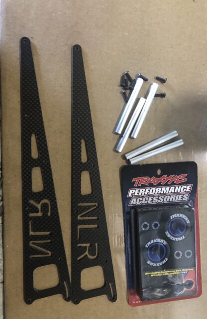 Carbon Fiber Slash Ladder Style Wheelie Bar