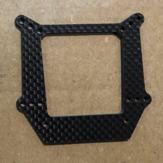 Carbon Fiber Slash Front Shock Tower Stock Size