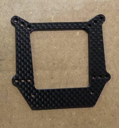 Carbon Fiber Slash Front Shock Tower Stock Size