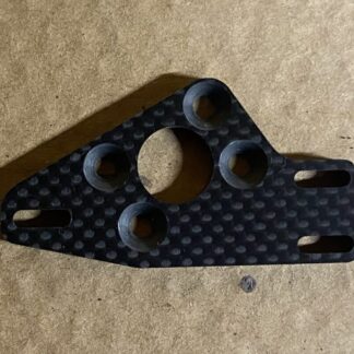 3mm Carbon fiber 1/8 Motor Mount Plate